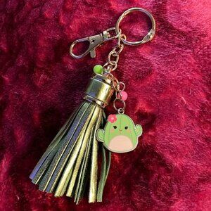Maritza cactus tassel keychain *FIRM PRICE*